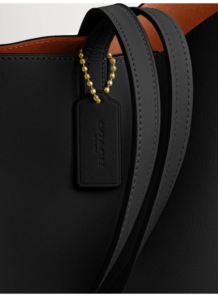 coachoutlet COACH Black North Tote Bag 32 - Image 4